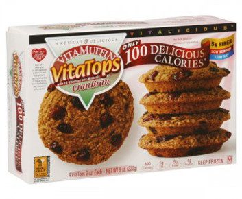 Échangez ceci - Les muffins son et canneberges VitaTops de VitaMuffin